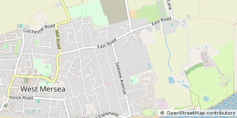 Map of Colchester