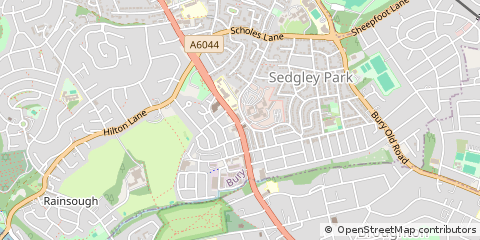 Map of Prestwich