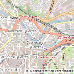 Map of Sheffield