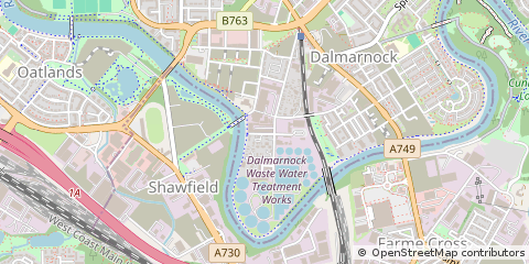 Map of Glasgow