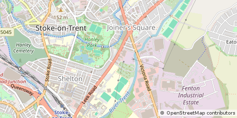 Map of Stoke-on-Trent