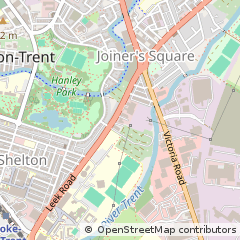 Map of Stoke-on-Trent
