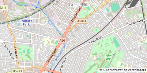 Map of Manchester