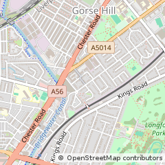 Map of Manchester