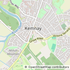 Map of Inverurie, Aberdeenshire