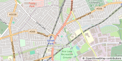Map of Liverpool