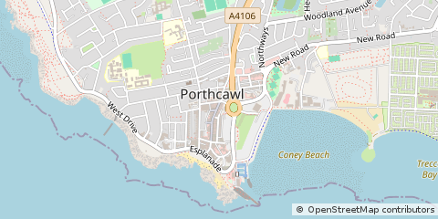 Map of Porthcawl