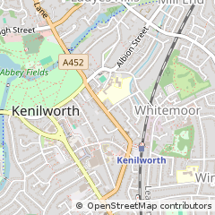 Map of Kenilworth