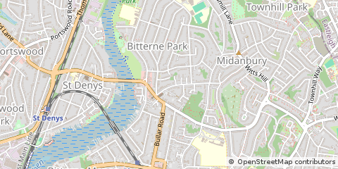 Map of Southampton