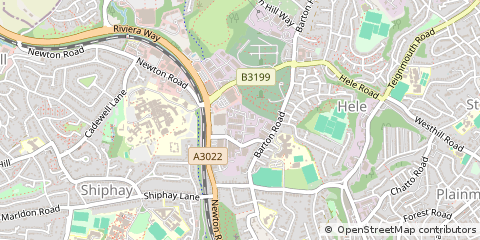 Map of Torquay