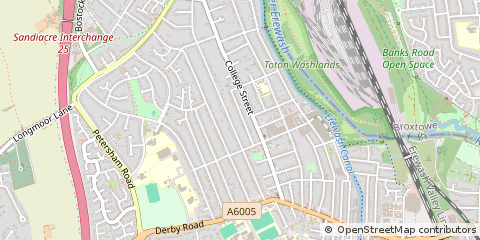 Map of Nottingham