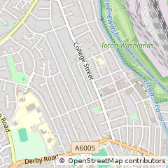 Map of Nottingham
