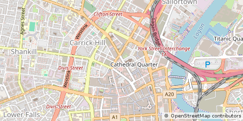 Map of Belfast