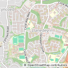 Map of Cardiff