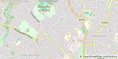 Map of Bristol