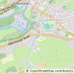 Map of NR. Oldham, Lancs.