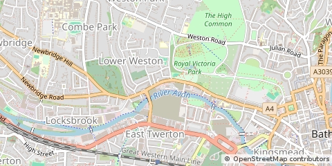 Map of Bath