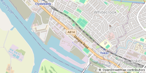 Map of Clydebank