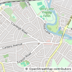Map of Bournemouth, Dorset