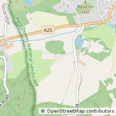Map of Westerham