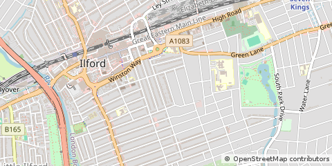 Map of Ilford