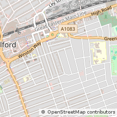 Map of Ilford