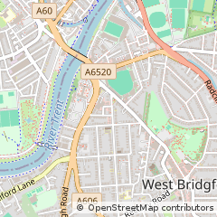 Map of Nottingham