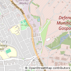 Map of Gosport, Hampshire