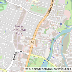 Map of Leicester
