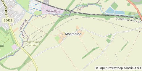 Map of Doncaster, South Yorkshire