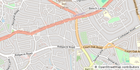 Map of Birmingham