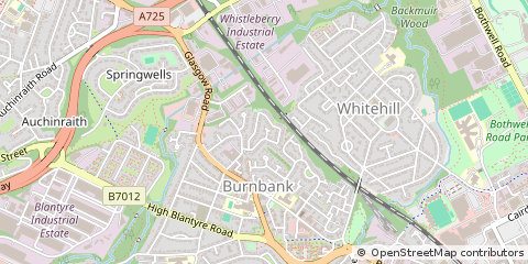 Map of Glasgow