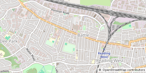 Map of Reading