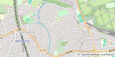 Map of Barnet