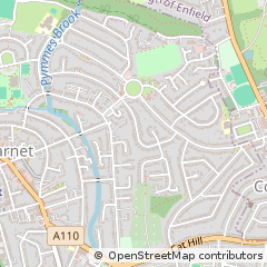 Map of Barnet