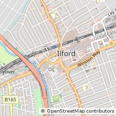 Map of Ilford, Essex