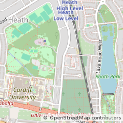 Map of Cardiff