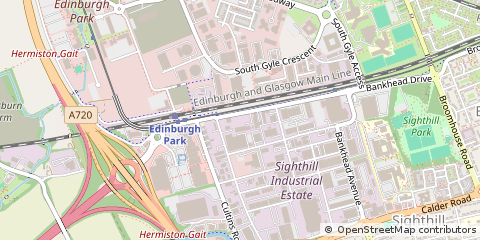 Map of Edinburgh