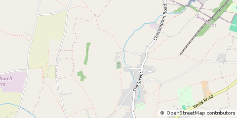 Map of Radstock, South Glos.England