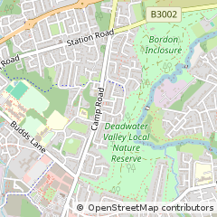 Map of Bordon