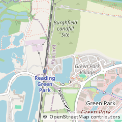 Map of Reading, Berkshire
