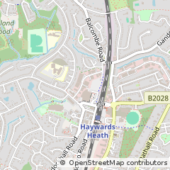 Map of Haywards Heath