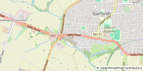 Map of Garforth