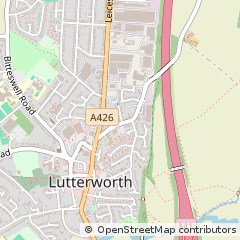 Map of Lutterworth
