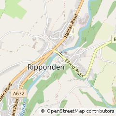 Map of Sowerby Bridge