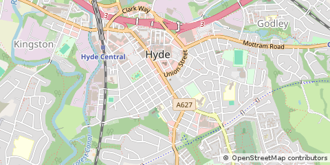 Map of Hyde