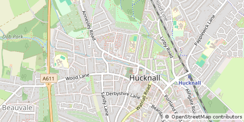Map of Nottingham