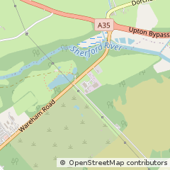 Map of Poole, Dorset