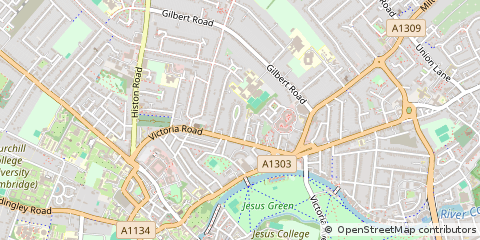 Map of Cambridge