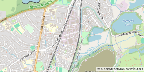 Map of Redhill